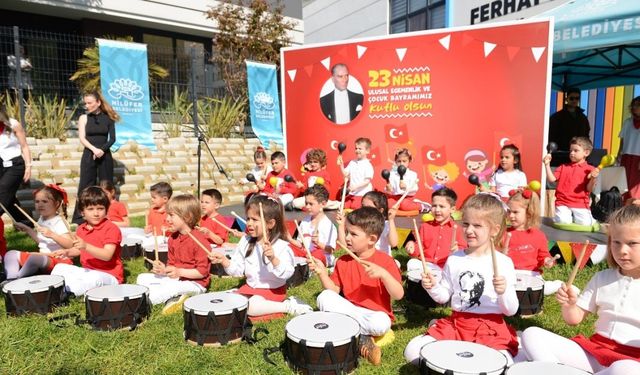 Nilüfer’in kreşlerinde 23 Nisan coşkusu