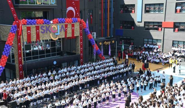 Öğrenciler 23 Nisan’ı coşkuyla kutladı