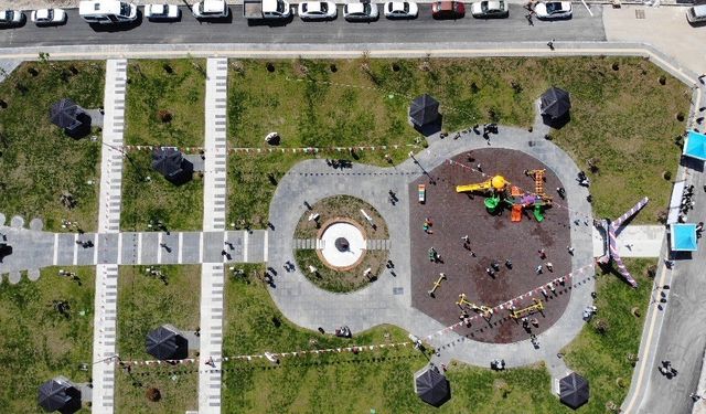 Şehit öğretmen Aybüke Yalçın’ın isminin verildiği müzik temalı park törenle açıldı