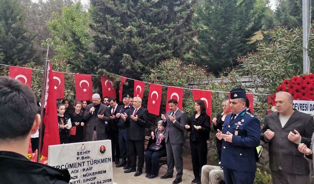 Şepit Binbaşı Ercüment Türkmen dualarla anıldı