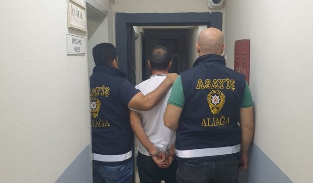 20 yıl hapis cezası bulunan cezaevi firarisi İzmir’de yakalandı