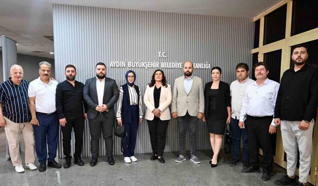 AGC Yönetimi, Başkan Çerçioğlu ile buluştu