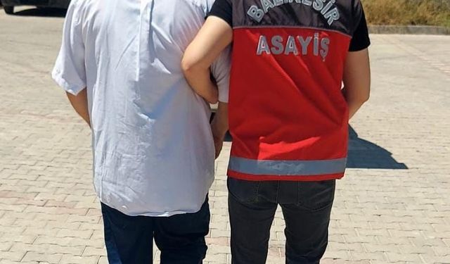 Balıkesir’de 35 yıl hapis cezasıyla aranan şahıs yakalandı