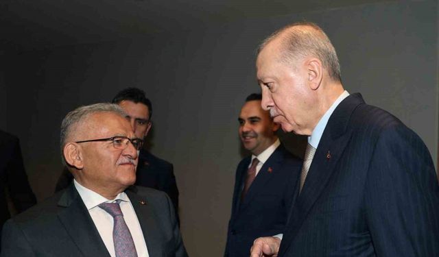 Başkan Büyükkılıç’ın eser ve hizmet belediyeciliğine Ankara’dan takdir ve teşekkür