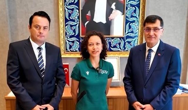 Başkan Kahveci, klasman hakemlerini ağırladı