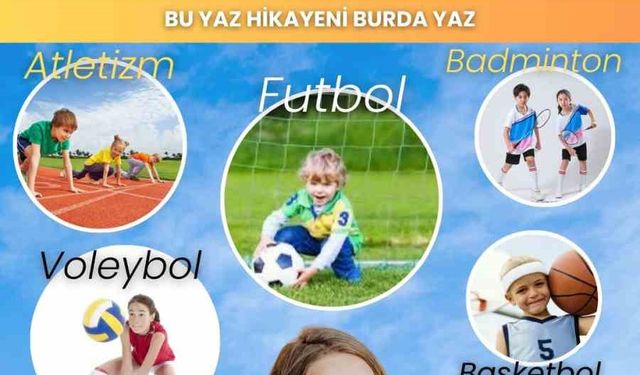 Beylikova’da yaz spor okullarıyla çocuklar sporla buluşuyor