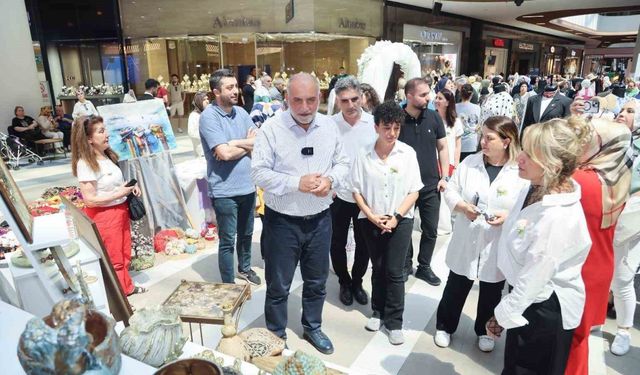 Canikli kadınlardan göz dolduran sergi