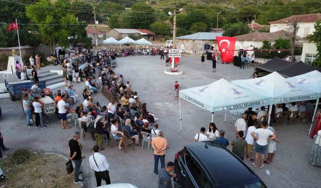 Dikili’de Yörük ateşi yandı