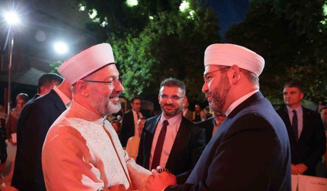Diyanet İşleri Başkanı Erbaş, Arnavutluk’ta mezuniyet törenine katıldı