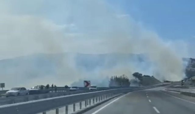 Dursunbey’deki orman yangını kontrol altına alındı