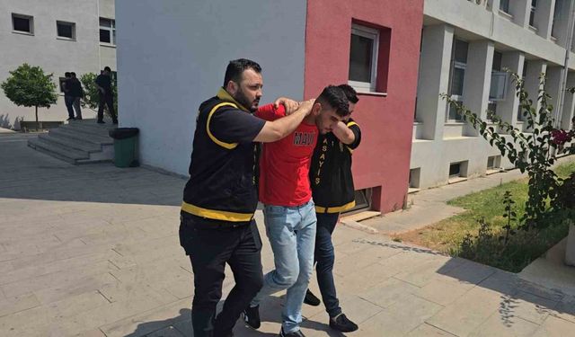 Evden 270 bin TL’lik hırsızlık yaptı, yakalanarak tutuklandı