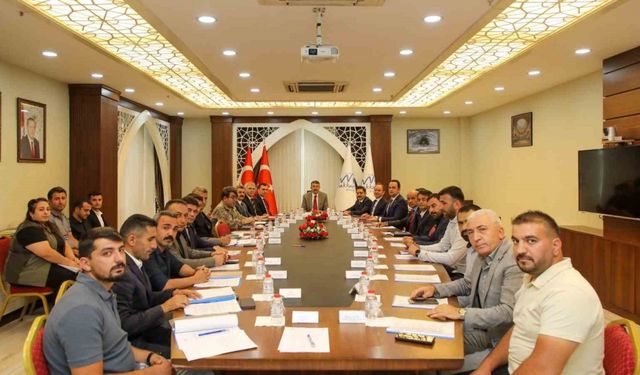 Hakkari’de il hayvanları koruma kurulu toplantısı yapıldı