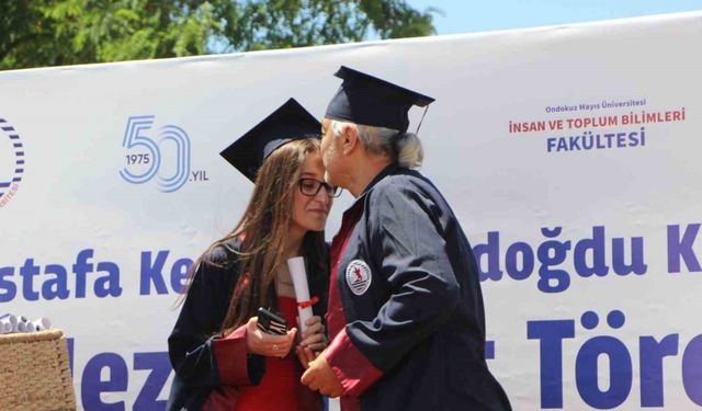 Kas hastası Selin’in azmi, babasının desteğiyle birleşti: Fakülteyi dereceyle bitirdi