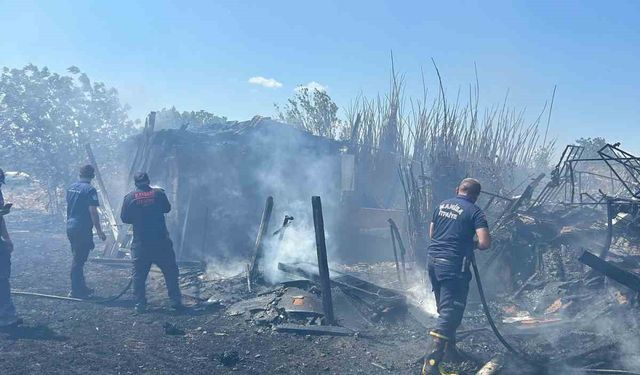 Kayseri itfaiyesi Manisa’daki yangını söndürme çalışmasına katıldı