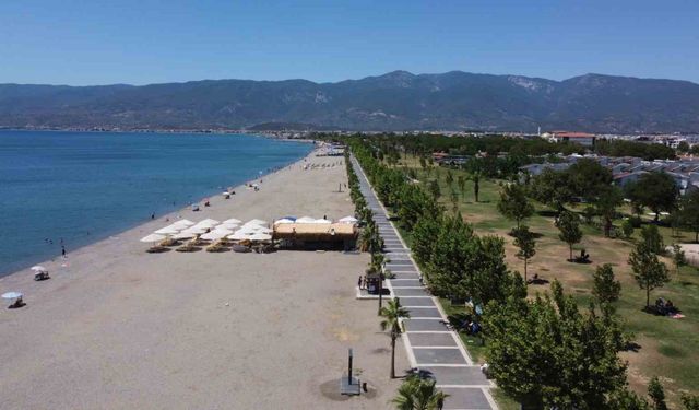 Kuzey Ege’de kavurucu sıcaklık