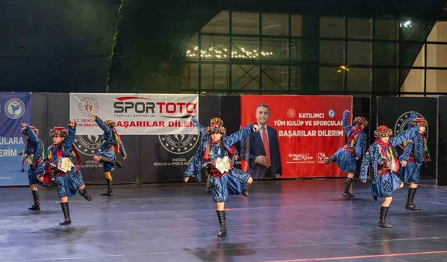 Minikler Türkiye Halk Oyunları Şampiyonası Manavgat’ta coşkuyla sona erdi