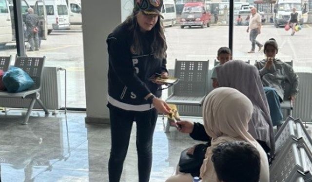 Narkotik ekiplerinden bilgilendirme çalışması