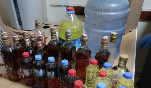 Niğde’de sahte alkol operasyonu: 1 gözaltı