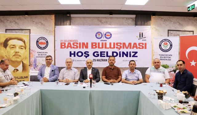 Sarıgeçili: "Adana olarak lider duruşumuzu ve öncü çalışmalarımızı sürdürüyoruz"