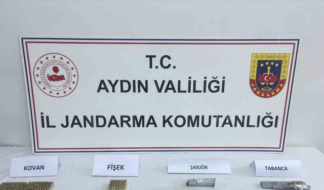 Silahla ateş eden şüpheli jandarma tarafından yakalandı