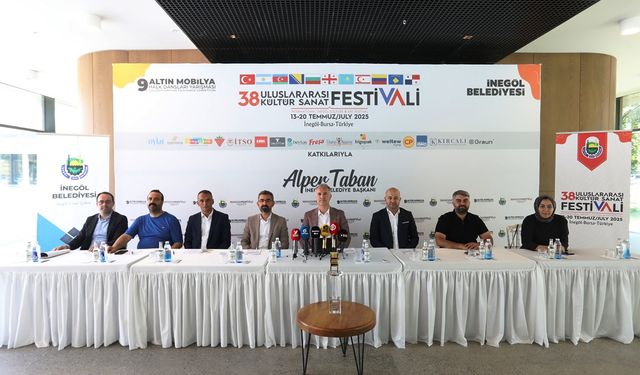 İnegöl’de 38. Uluslararası Kültür Sanat Festivaline Geri Sayım