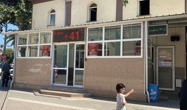 İnegöl'de Termometreler 41 Dereceyi Gördü!