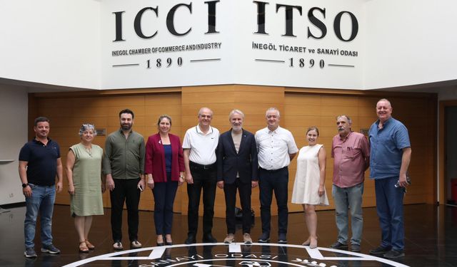 İnegöl Kent Gönüllüleri Derneğinden itso'ya ziyaret