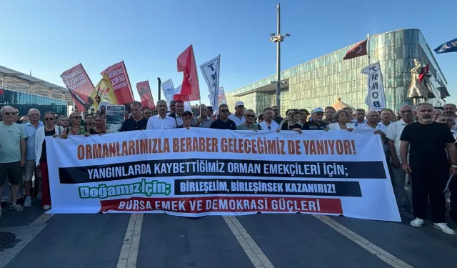 Artan orman yangınlarına Bursa'dan ses oldular!