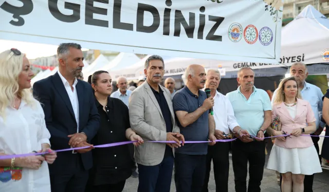 Bursa Gemlik'te 'Kadın Emeği' görücüye çıktı