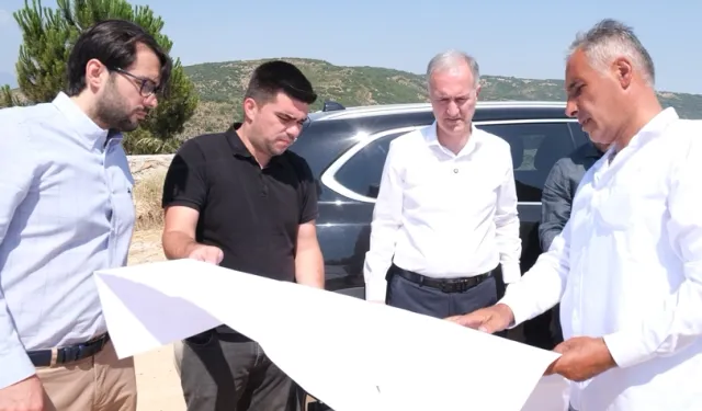 İnegöl Millet Bahçesi’nde yeşil dönüşüm sürüyor