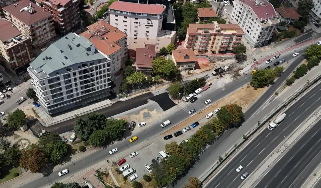 Gebze’de bağlantı yolları açılmaya devam ediyor