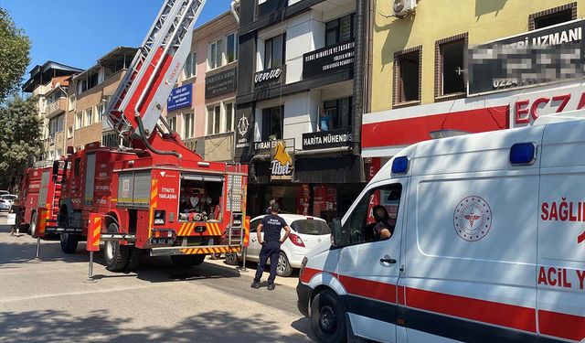 İnegöl'de yangın paniği