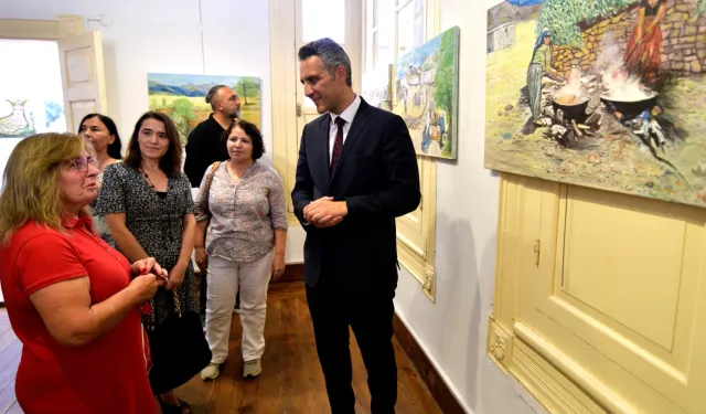 “Anadolu’dan” sergisi Bornova’da sanatseverlerle buluştu