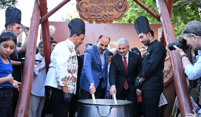 Konya'da 'GastroFest' coşkusu