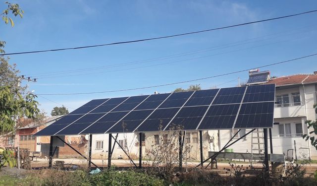 İnegöl'ün Halhalca Mahallesi Artık Kendi Elektriğini Üretiyor