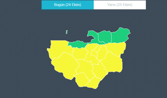 Meteoroloji'den Bursa İçin 'Sarı' Kodlu Fırtına Uyarısı