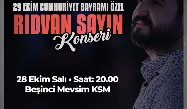 İnegöl Belediyesi’nden Cumhuriyet Bayramı Özel Konseri