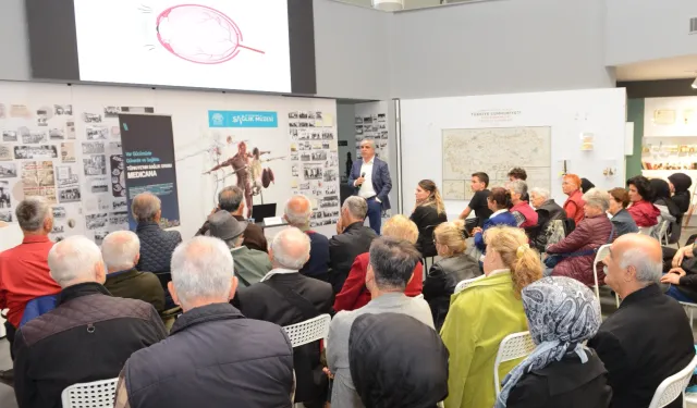 Bursa Nilüfer'de göz hastalıkları ve tedavileri anlatıldı
