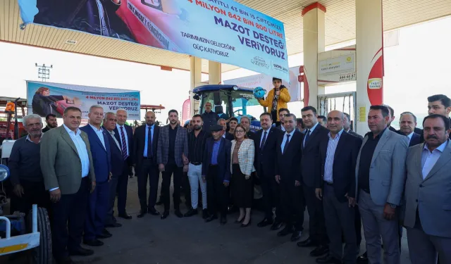 Gaziantep'ten çiftçiye rekor mazot desteği