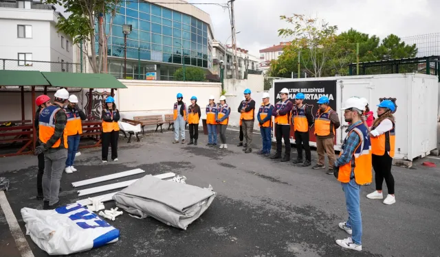Maltepe'de afetlere müdahale için gönüllü seferberliği
