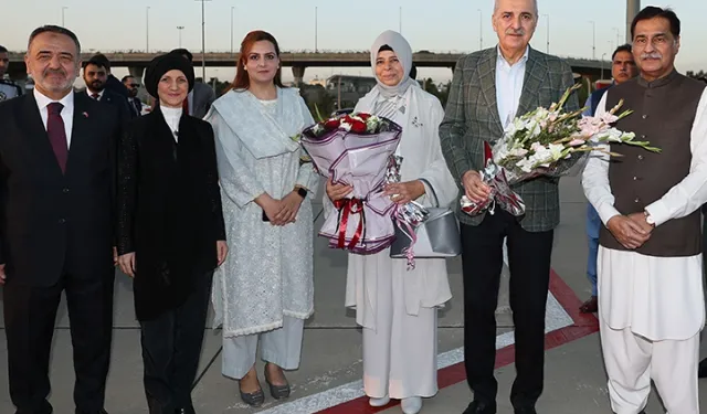 TBMM Başkanı Numan Kurtulmuş Pakistan'da