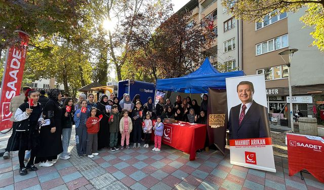 Saadet Partisi Çocukların Geleceği İçin Meydanlara İniyor