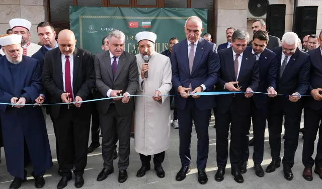Bulgaristan'da Kırcaali Yeni Cami ve Külliyesi törenle açıldı