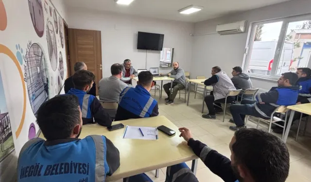İnegöl Belediyesi'nde hizmet içi eğitimlere devam