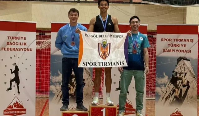 İnegöllü sporcu Türkiye Şampiyonu oldu