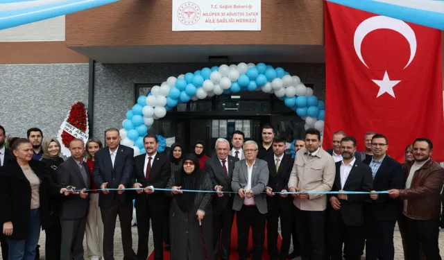 Bursa Nilüfer'e yeni sağlık merkezi