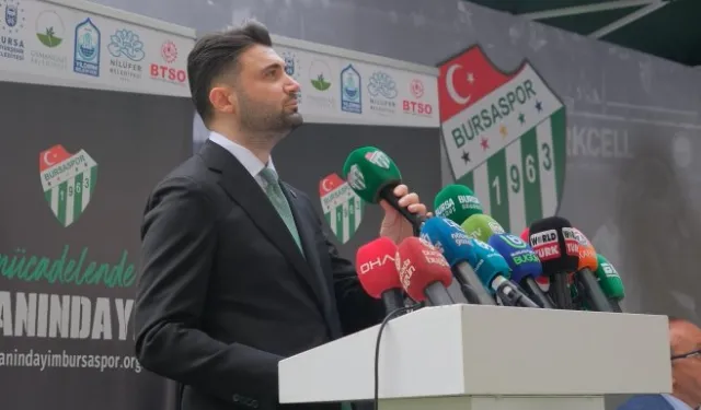 Bursaspor Başkanı Enes Çelik: Bu takım bir üst lige çıkacak