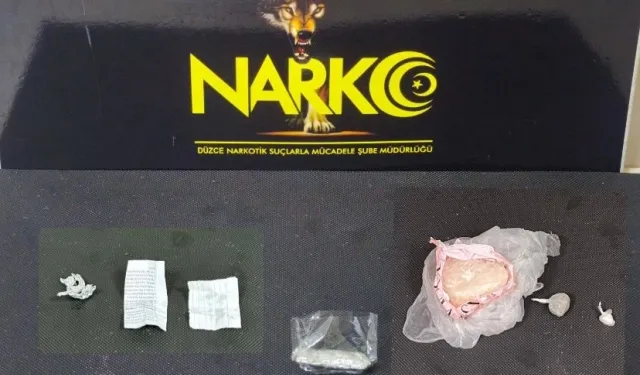 Düzce'de uyuşturucuya 2 tutuklama!