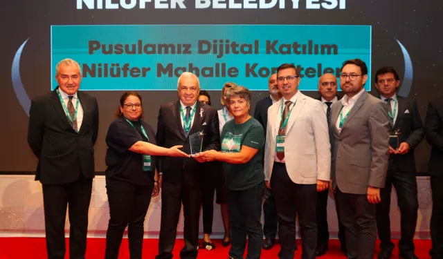 Nilüfer Belediyesi'ne Ekim ayında ödül yağdı