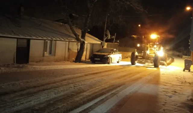 İnegöl Belediyesi Karla Mücadele İçin Teyakkuzda